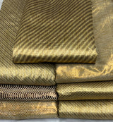 Self antique banarsi zari stripes