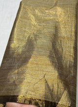 Self antique banarsi zari stripes