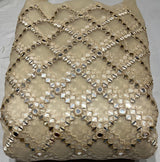 Net 9mm mirror embroidery work