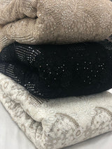 Net mirror cutwork