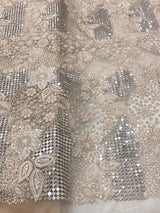 Net mirror cutwork