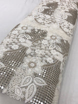Net mirror cutwork