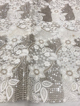 Net mirror cutwork