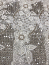 Net mirror cutwork