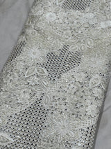 Net mirror cutwork