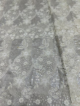 Net mirror cutwork