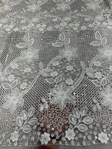 Net mirror cutwork