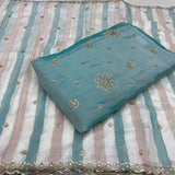 Tissue handwork boota Embroidery
