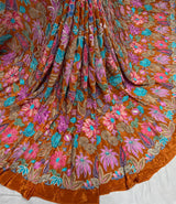 Heavy coading position print embroidery