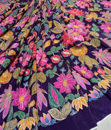 Heavy coading position print embroidery