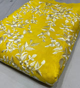pure cotton silk muslin 44"