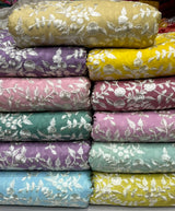 pure cotton silk muslin 44"