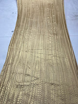 satin silk crush pleating 44"