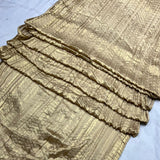 satin silk crush pleating 44"