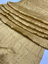 satin silk crush pleating 44"