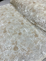 Pure velvet embridoeries 44”
