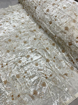 Pure velvet embridoeries 44”