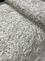 Pure velvet embridoeries 44”