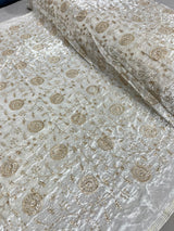 Pure velvet embridoeries 44”