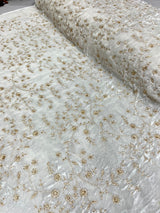 Pure velvet embridoeries 44”