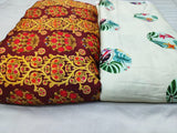 Thick cotton spun pashmeena  44”