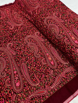 44” velvet embridoeries