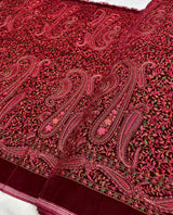 44” velvet embridoeries