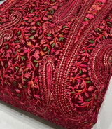 44” velvet embridoeries