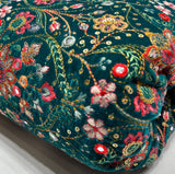 Velvet 44” embrioderies