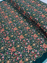 Velvet 44” embrioderies