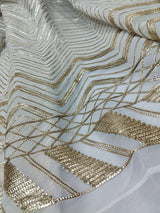 Pure georgette 54“