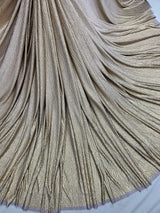 60” Crush foil pleating