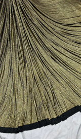 60” Crush foil pleating