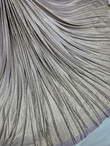60” Crush foil pleating