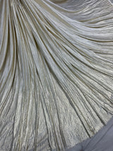 60” Crush foil pleating