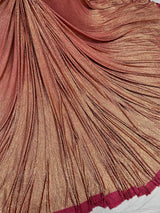 60” Crush foil pleating