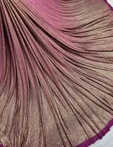 60” Crush foil pleating