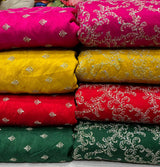 Pure dola silk 44” jaal