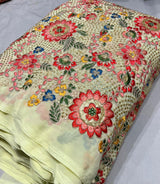 44” georgette embroidery