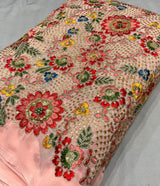 44” georgette embroidery
