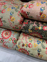 44” georgette embroidery