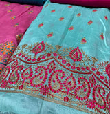 44” raw silk