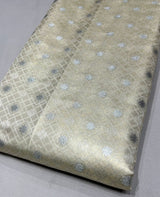 Soft cotton zari brocade 44”