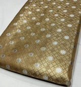 Soft cotton zari brocade 44”