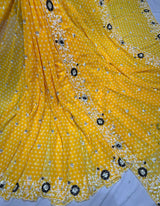 44” Georgette bandhni