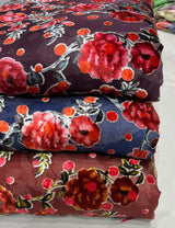 Velvet brasso prints  44”