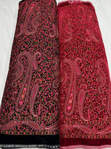 44” velvet