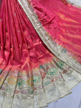 Pure shaded tissue silk 44”