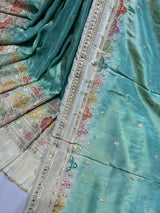Pure shaded tissue silk 44”