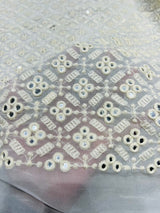 44” pure georgette